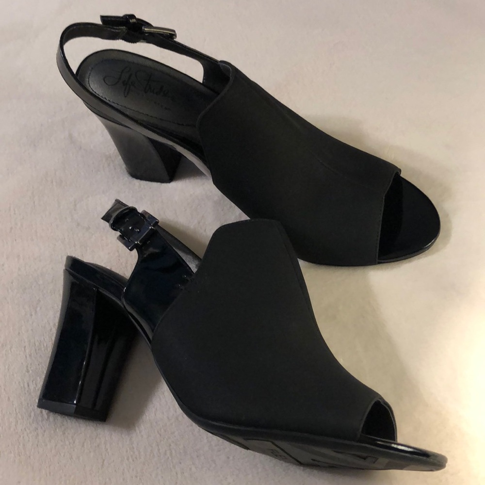 Life stride slingback open toe
